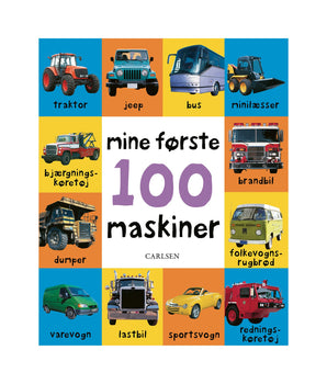 børnebog - Mine første 100 Maskiner.