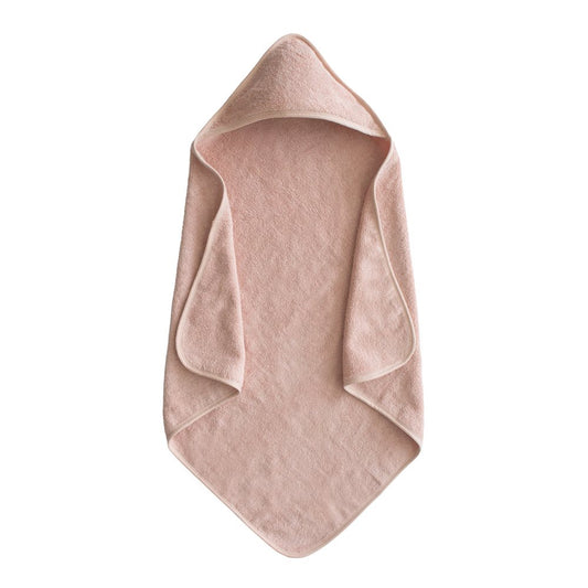 Mushie badehåndklæde med hætte - blush 